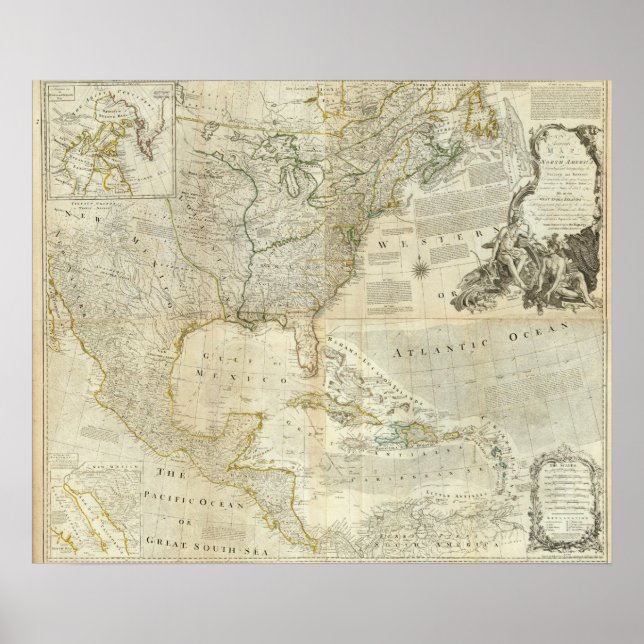 Poster Amérique du Nord composite (Devant)