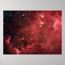 Poster Amérique du Nord Nebula Infrarouge