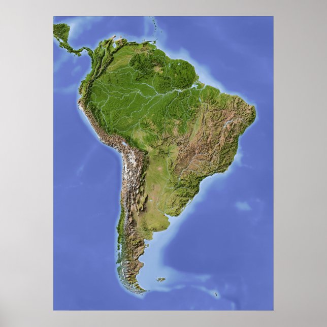 Poster Amérique du Sud (Devant)