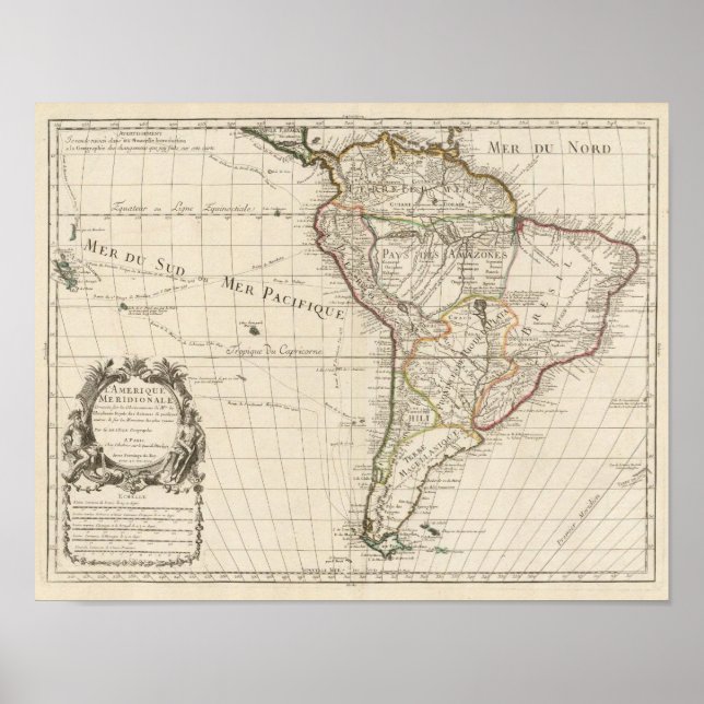 Poster Amérique du Sud 25 (Devant)
