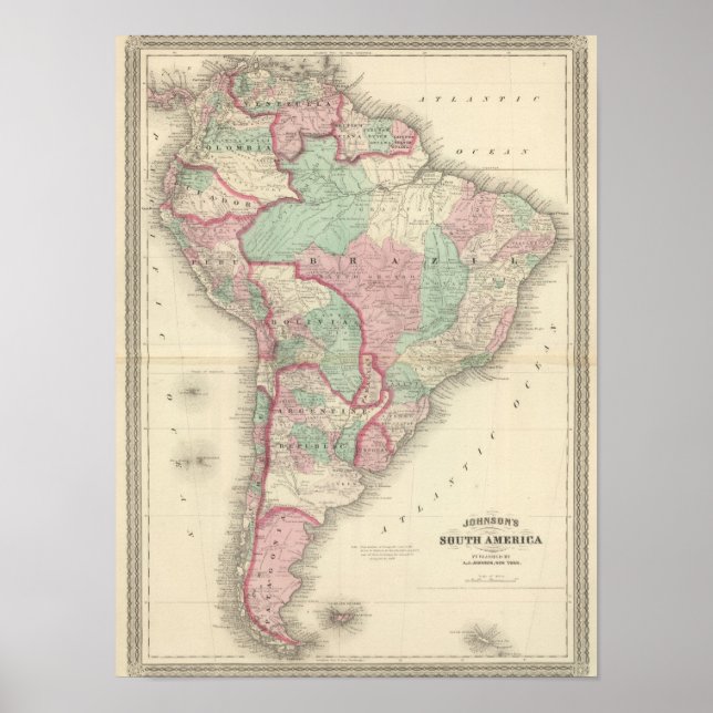 Poster Amérique du Sud 4 (Devant)