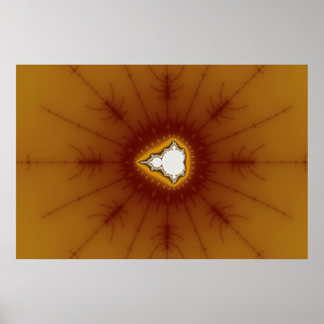Poster Amérique native - Fractal (Devant)