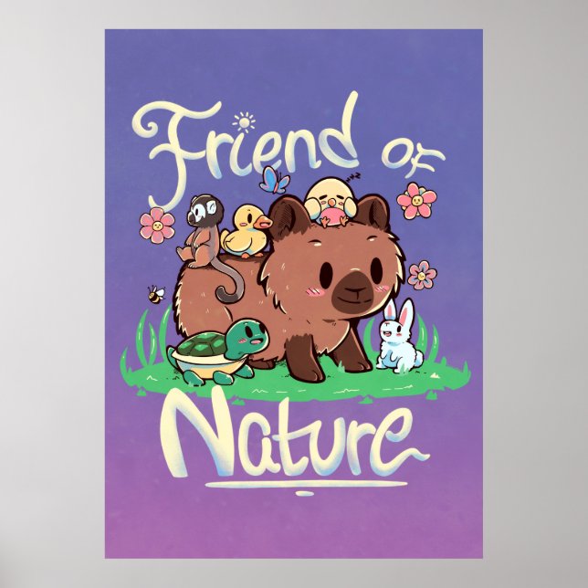 Poster Ami de la nature (Devant)