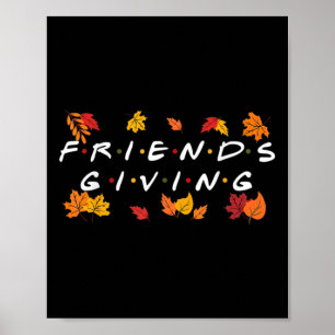 Poster Amical Fall Automne Amis Et Famille Remerciements