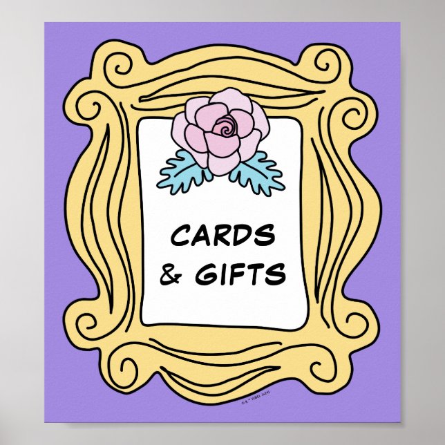 Poster AMIS™ | Cadeaux et cartes de Fête des mariées (Devant)