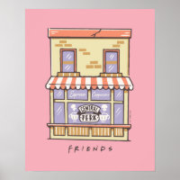 AMIS™ | Central Perk Cartoon Coffee Shop