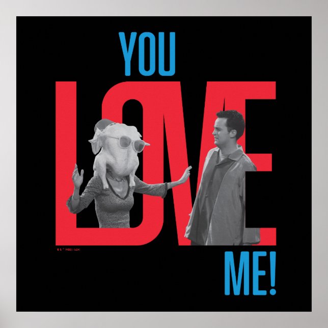Poster AMIS™ | Citation You Love Me (Devant)