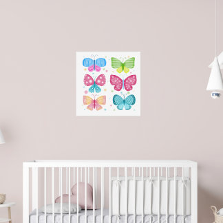 Poster Amis colorés de Flutter