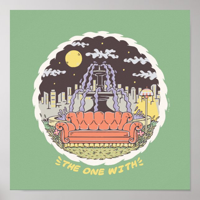 Poster AMIS™ | Fontaine de dessin (Devant)