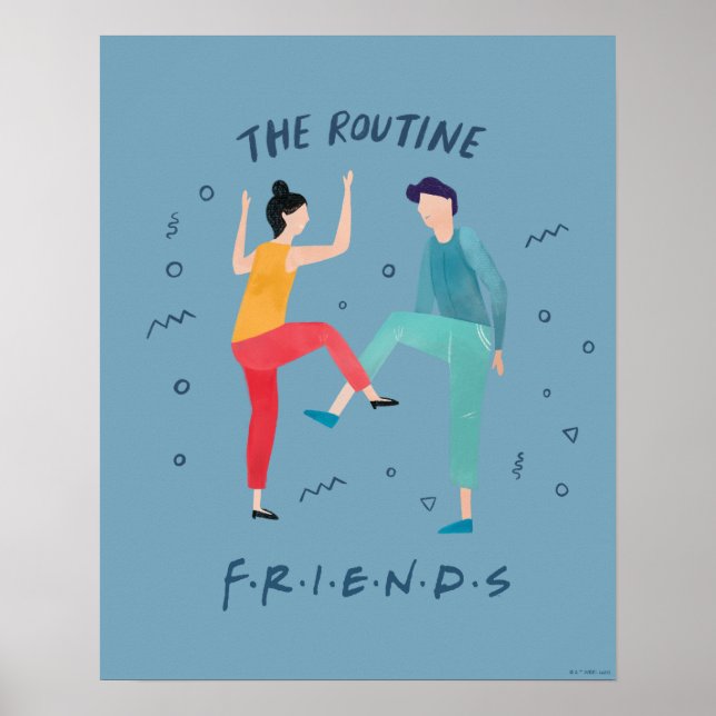 Poster AMIS™ | La Routine (Devant)