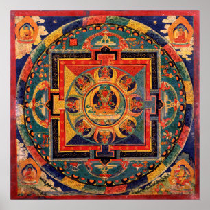Poster Amitayus Mandala