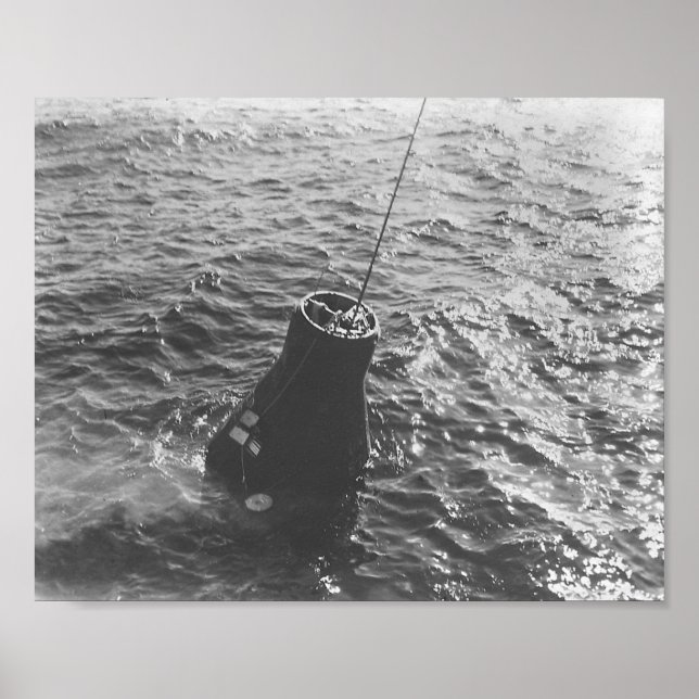 Poster Amitié 7 Splashdown & Recovery (Devant)