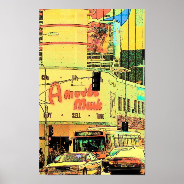 Poster Amoeba sur Sunset -Poster (Devant)