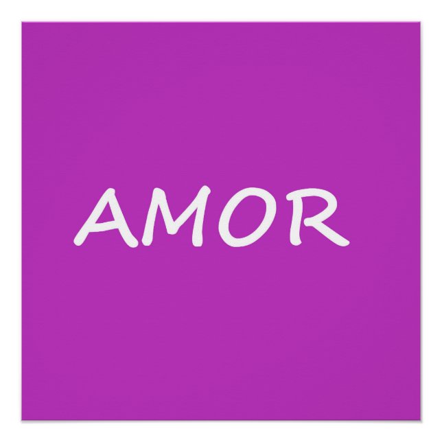 Poster Amor, L'Amour Espagnol (Devant)