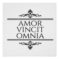 Amor Vincit Omnia Love conquiert Toutes Les Phrase