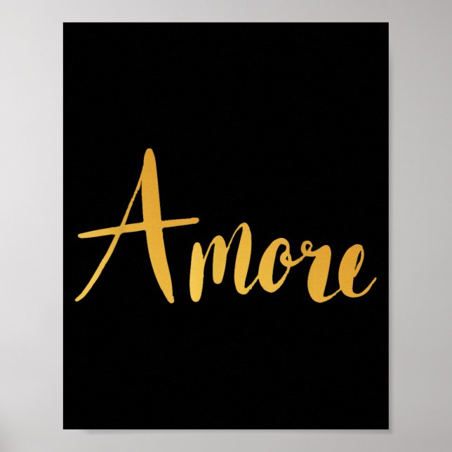 Poster Amore - Saint-Valentin Amour Italien  (Devant)