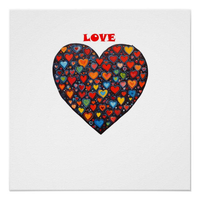 Poster Amour - Anglais (Devant)
