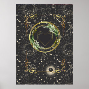 Poster Amour céleste