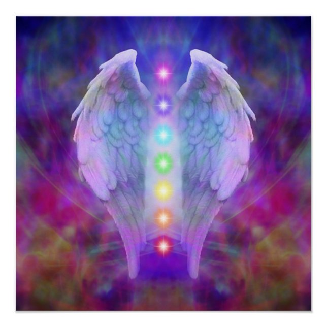 Poster Amour, chakra, ange, dieu, guérisseur, guérison, y (Devant)