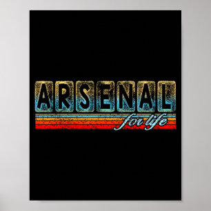 Poster Amour Coeur Arsenal Nge Vintage Arsenal - Arsenal