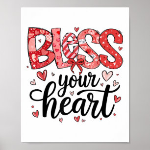 Poster Amour Comme Jésus Coquette Valentines Jour Chrétie