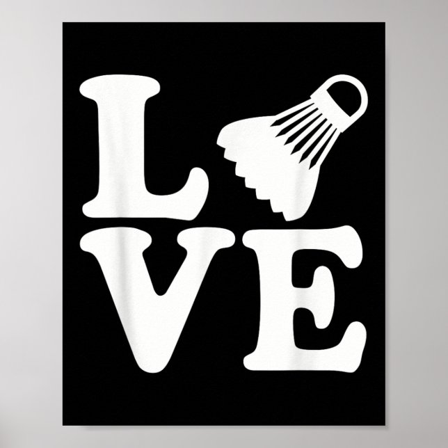 Poster Amour de badminton  (Devant)
