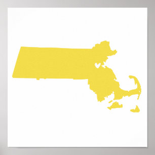 Poster Amour de Boston, le Massachusetts