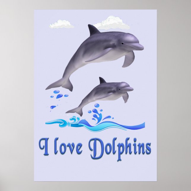 Poster Amour de dauphin (Devant)