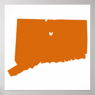 Poster Amour de Hartford, le Connecticut