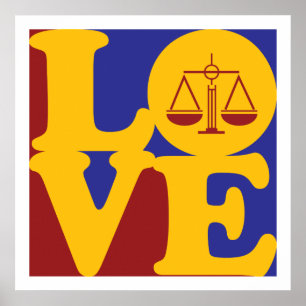 Poster Amour de la justice pénale