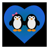 Amour des pingouins