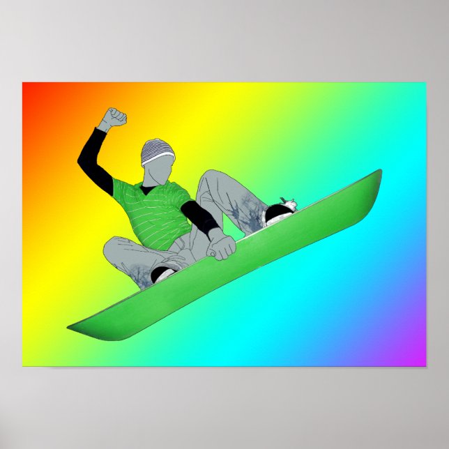 Poster amour du snowcore (Devant)