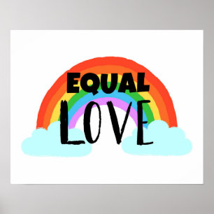 Poster Amour égal