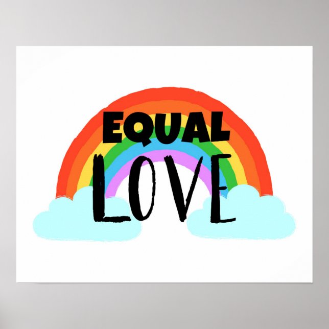 Poster Amour égal (Devant)