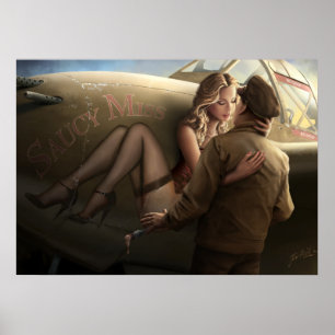Poster Amour et guerre