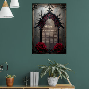 Poster Amour Éternel Gothique