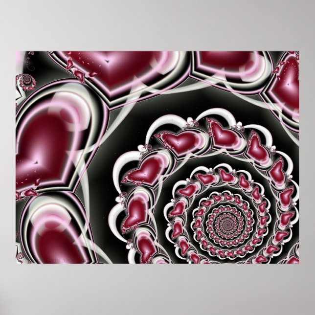 Poster Amour gothique (Devant)