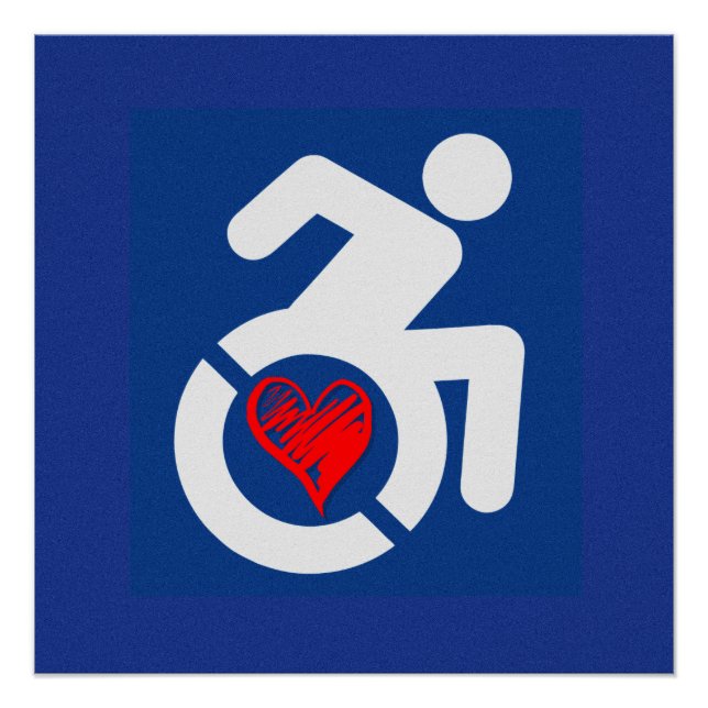 Poster Amour Handicap (Devant)