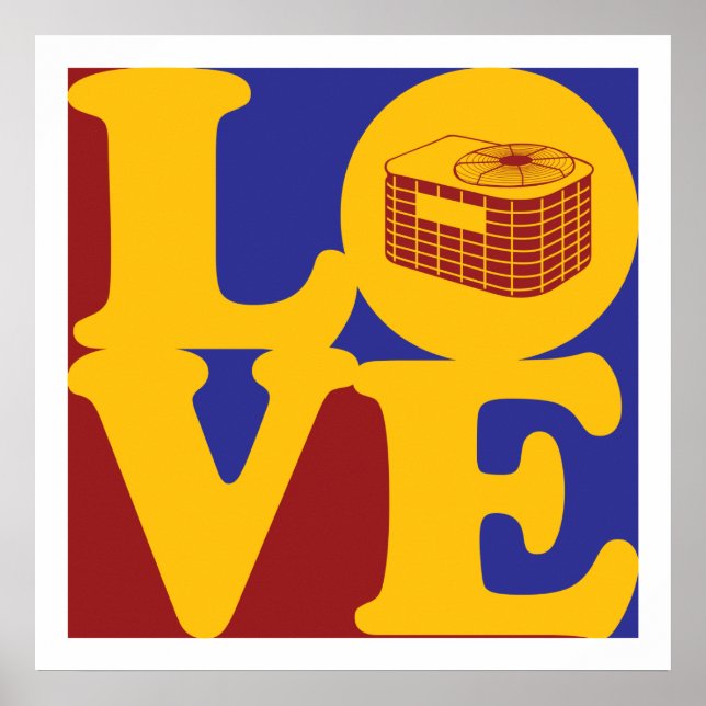 Poster Amour HVAC (Devant)