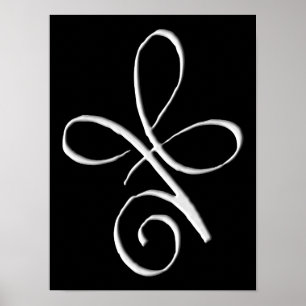 Poster Amour inconditionnel d'argent