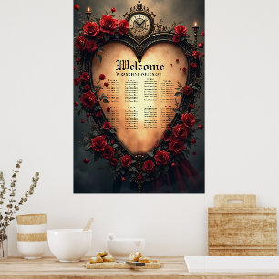 Poster Amour Intemporel – Collection de Mariage Victorien