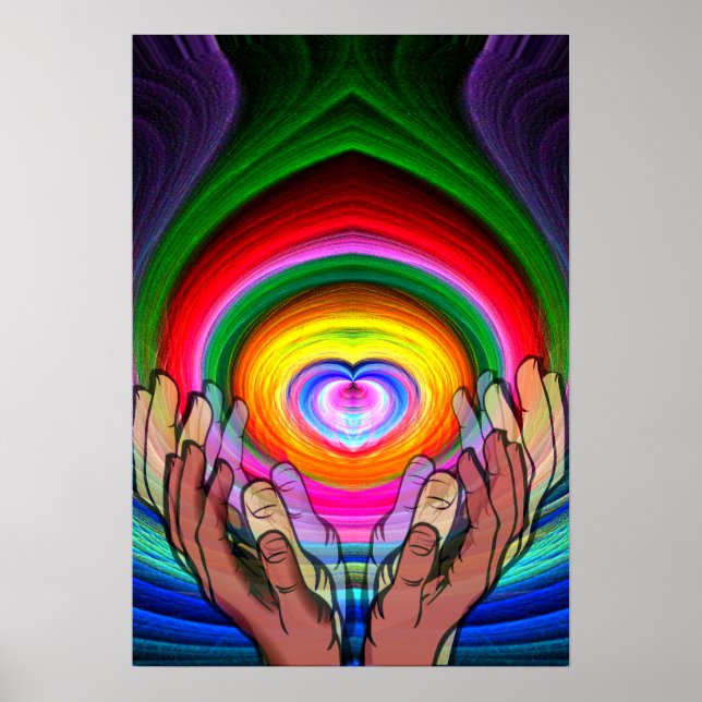 Poster Amour, Unité et Paix_ (Devant)