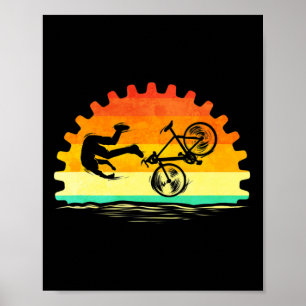 Poster Amoureux de cyclisme Cycle Drôle pour vélo tour vé