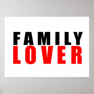Poster Amoureux de famille