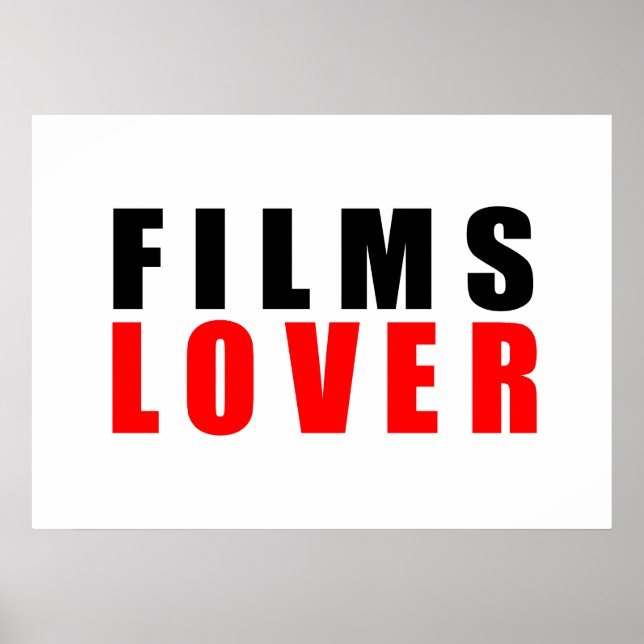 Poster Amoureux de films (Devant)