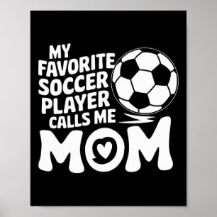 Poster Amoureux de gardien de but, mon joueur de football