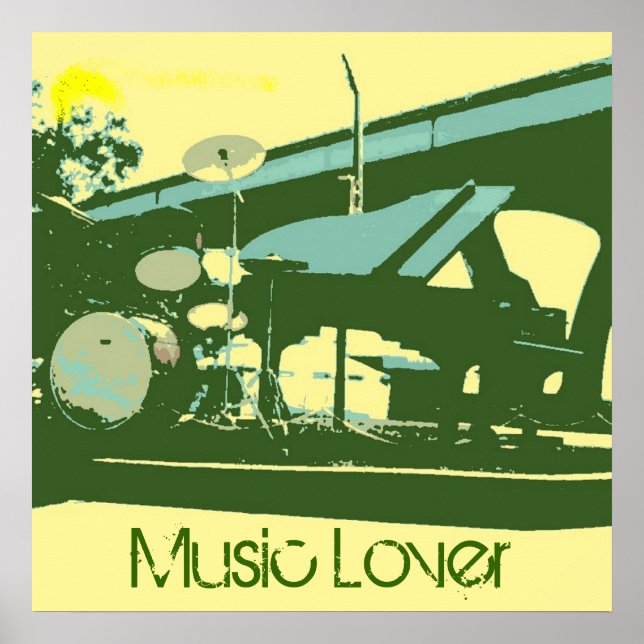 Poster Amoureux de la musique (Devant)