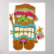 Amoureux de la paix, Tiky Hippie Fou de Fleurs