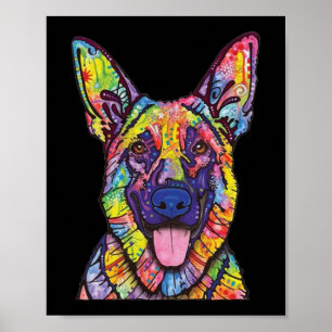 Poster Amoureux de les chiens bergers allemands