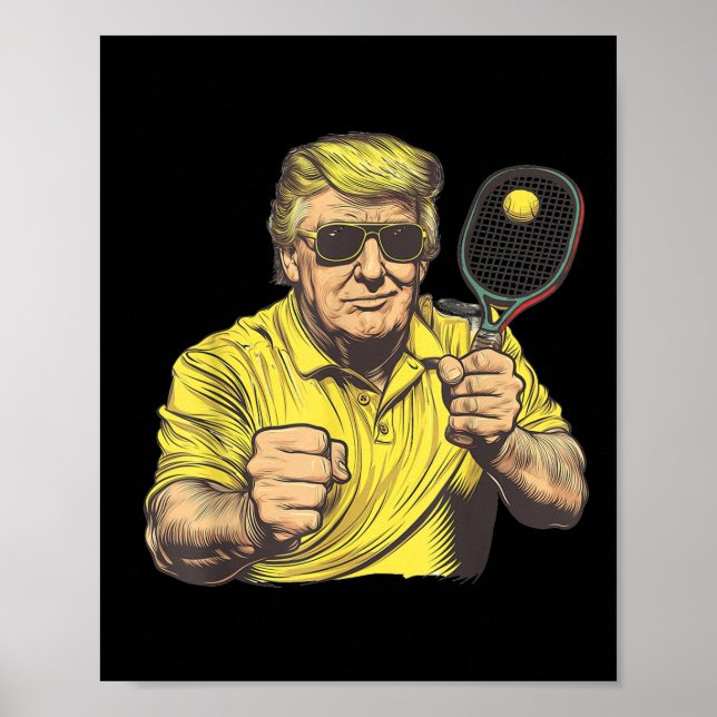 Poster Amoureux de Pickleball amusant Graphics Pickle Bal (Devant)